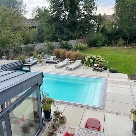 Familial Le Sauvage A 10 Minutes Pairi Daiza Piscine Et Chiens Ok