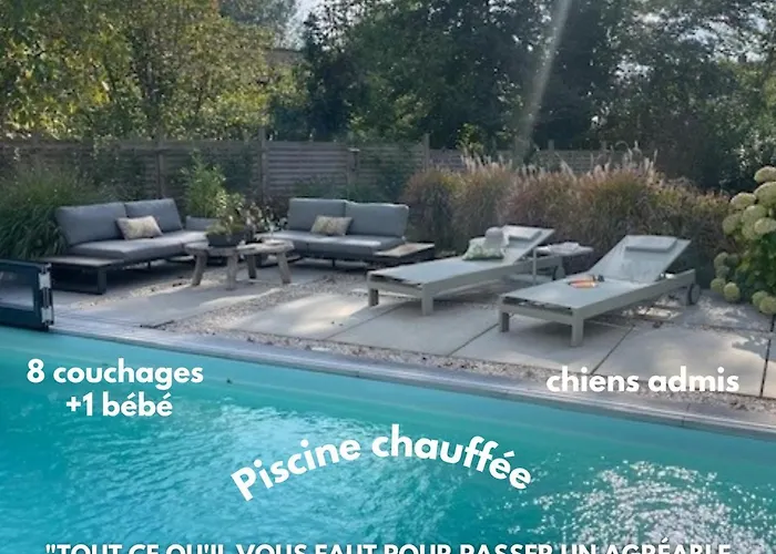 Casa vacanze Familial Le Sauvage A 10 Minutes Pairi Daiza Piscine Et Chiens Ok Chievres